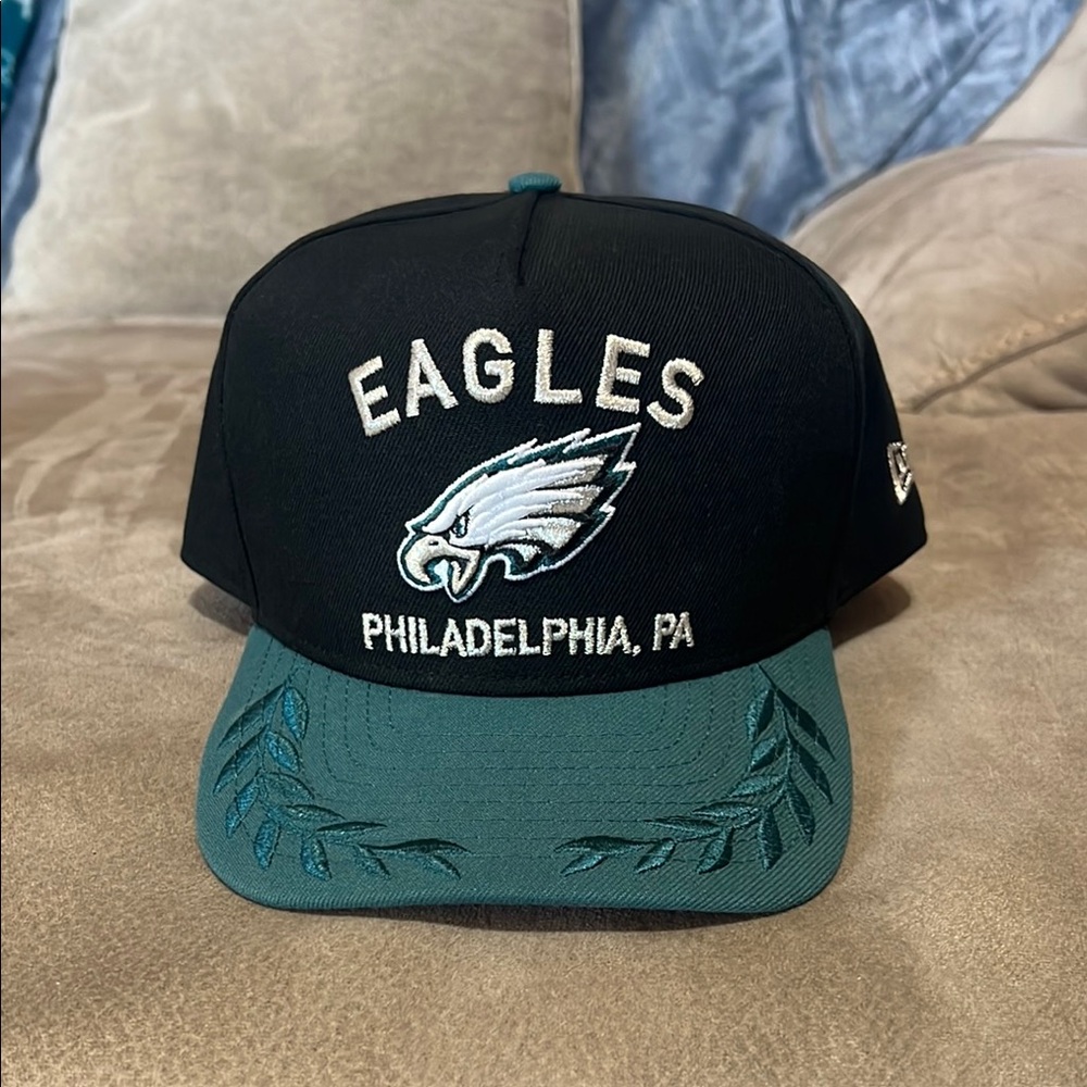 Philadelphia Eagles New Era Black/Midnight Green 2025 NFL Draft